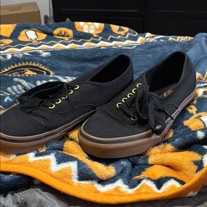 Vans Black Canvas Men's Shoes